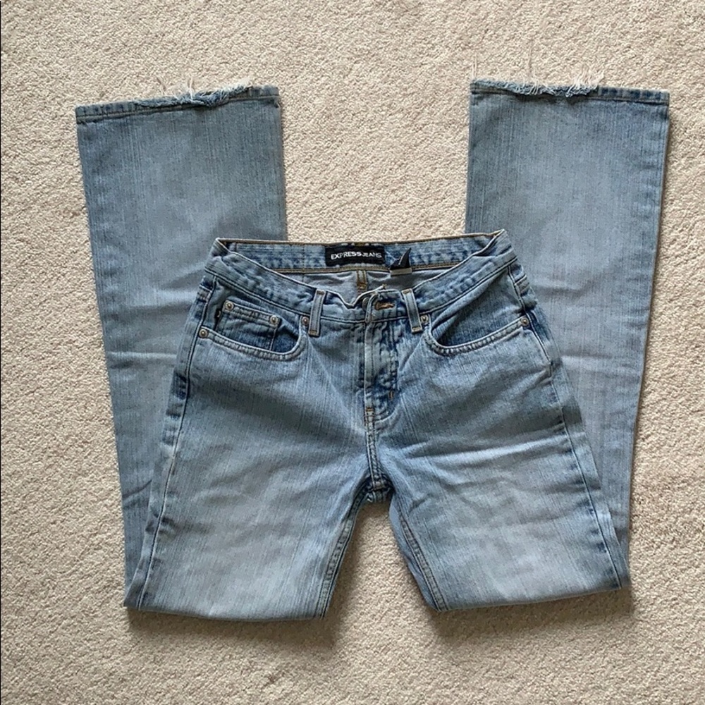 Vintage Express Lowrise Flare Jeans SZ 1/2